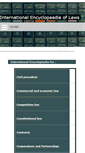 Mobile Screenshot of ielaws.com