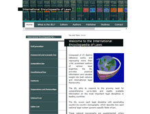 Tablet Screenshot of ielaws.com
